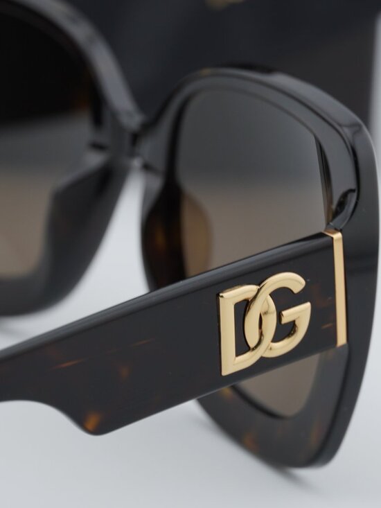 Dolce & Gabbana DG4513 502/73 Square Sunglasses - Havana\\Brown main image 6